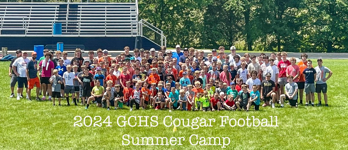 GCHS Football Alumni Association (@alumni_gchs) on Twitter photo Wow!! An incredible turnout for the first day of summer camp…best camp in the region!!! <a href="/GCHS_AD/">GCHS Athletics</a> <a href="/news_gchs/">📰📚GCHS NEWS📹📝</a> <a href="/GCHSCougarFB/">GCHS Football</a> <a href="/gchs_cougars/">Grayson County High</a> <a href="/gcboe/">Grayson Co Schools</a> <a href="/K105sports/">Cougar Sports on K105</a> <a href="/gcnewsgazette/">Grayson County News</a> @cody_brock19 <a href="/DannyCougarPage/">Grayson County Cougars (Danny Beasley)</a> Wow!! An incredible turnout for the first day of summer camp…best camp in the region!!! <a href="/GCHS_AD/">GCHS Athletics</a> <a href="/news_gchs/">📰📚GCHS NEWS📹📝</a> <a href="/GCHSCougarFB/">GCHS Football</a> <a href="/gchs_cougars/">Grayson County High</a> <a href="/gcboe/">Grayson Co Schools</a> <a href="/K105sports/">Cougar Sports on K105</a> <a href="/gcnewsgazette/">Grayson County News</a> @cody_brock19 <a href="/DannyCougarPage/">Grayson County Cougars (Danny Beasley)</a>