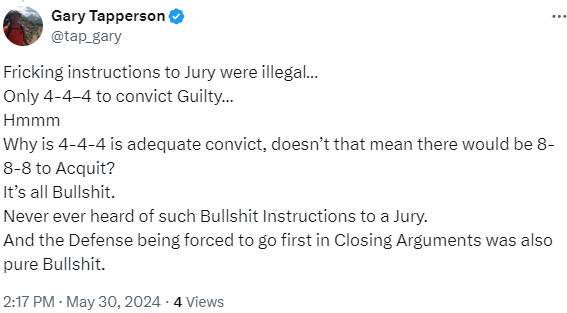 They haven't even made an announcement and the waterworks have already begun. We're gonna need to pre-order a case of Kleenex just in case they actually find him guilty. Oh, and Alexa, add a jumbo tub of popcorn. #USDemocracy