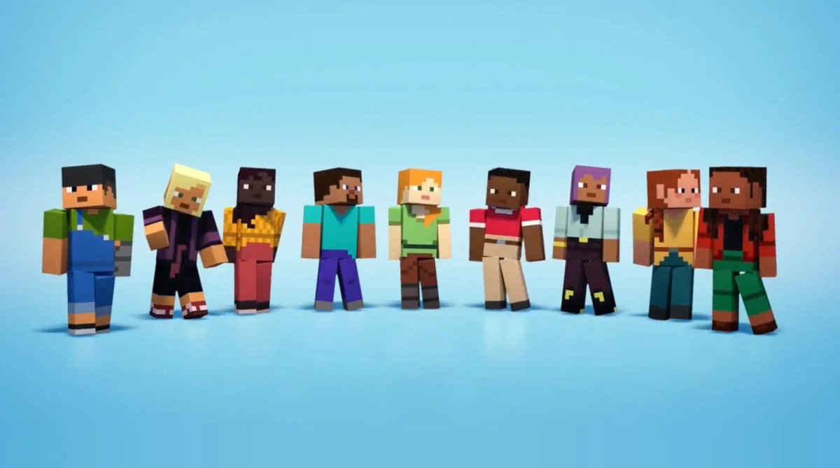 The amount of racism that came out of Minecraft 'fans' with these guys is insane.

#Minecraft