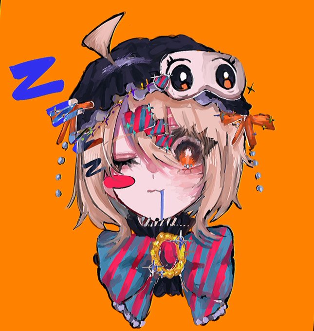 「jewelry orange eyes」 illustration images(Latest)