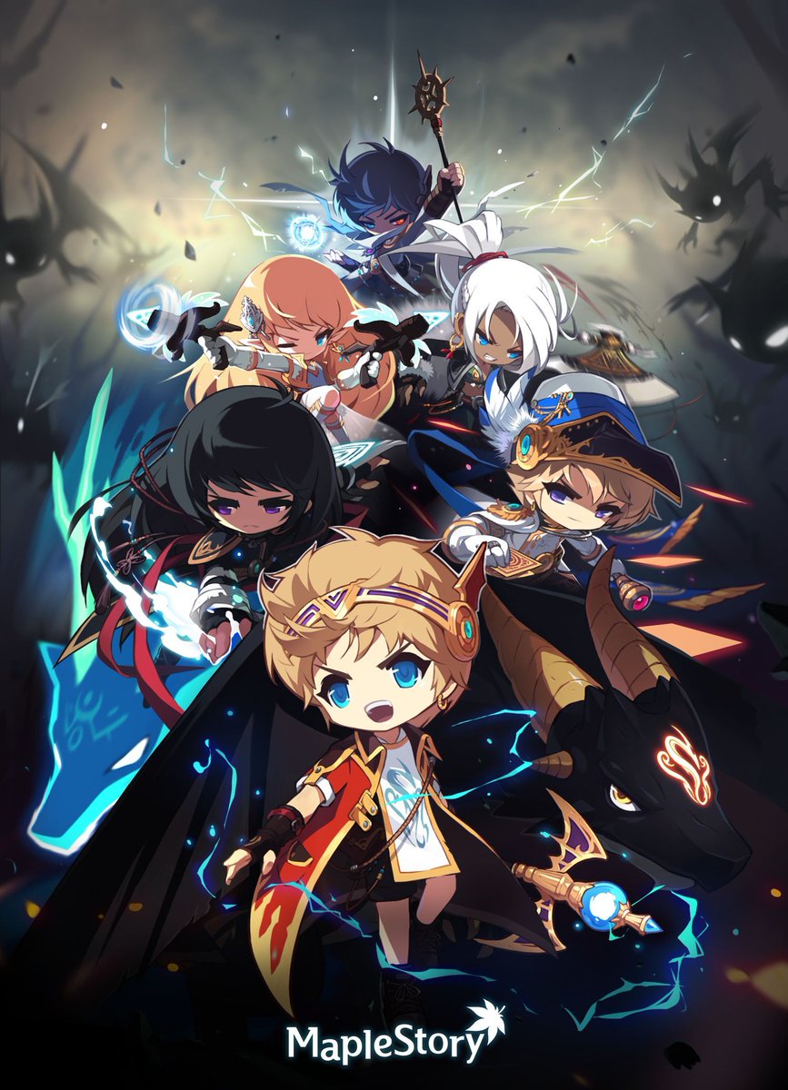 The Heroes of Maple blockbuster art is just 🔥🔥🔥 #MapleStory