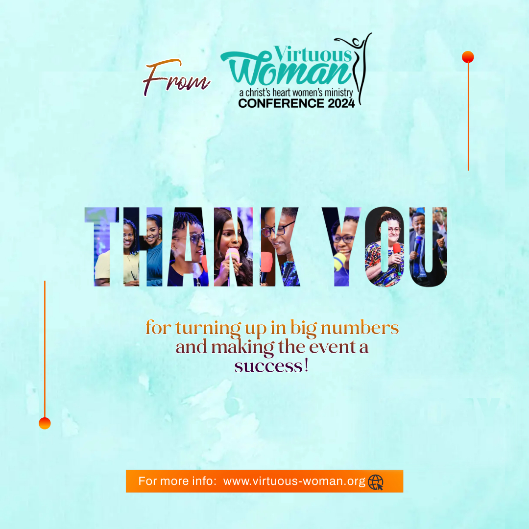 virtuouswomanug's tweet photo. We thank you all for blessing us with your attendance that made the event a success.
#virtuouswoman2024 #christsheart #unbox https://t.co/jVmWfSME7x