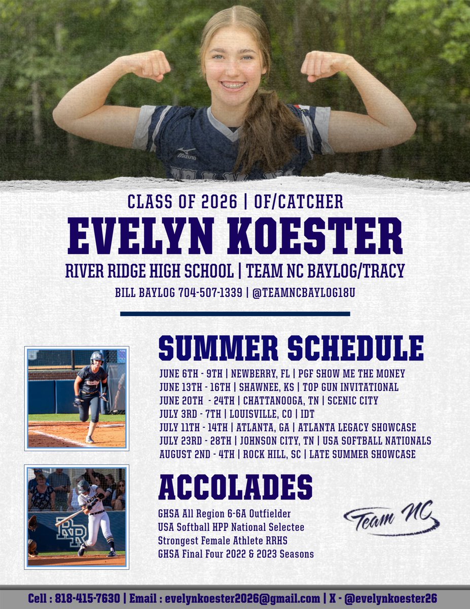 Evelyn Koester (@evelynkoester26) on Twitter photo Letβs Go! <a href="/CharMorgan34/">Charlotte Morgan</a> <a href="/Tschweik14/">Terry Schweikert</a> <a href="/CoachHampton_/">Crystal Hampton</a> <a href="/allie_schnee/">Allie Hancock-Schneemann</a> <a href="/sammduran28/">Sam Duran - Kukuk</a> <a href="/_miatrejo/">Mia Trejo</a> <a href="/marissachavez7_/">Marissa Chavez</a> <a href="/marykayamicone/">Mary Kay Amicone</a> <a href="/whitjones25/">Whitney Jones</a> <a href="/Nicole_Bowmann/">Coach Bowman</a> <a href="/CoachFuller7/">Coach Fuller</a> <a href="/MusserChristi/">Christi Musser</a> <a href="/CoachPerkinsSB/">Sharon Perkins</a> <a href="/TBendt/">Tara Rodrick</a> <a href="/CoachCydAllen/">Cyd Allen</a> <a href="/Laurinwatts/">Laurin Watts</a> <a href="/HawkinsChawkins/">Upstate Softball</a> <a href="/MikeDavo17/">MIKE DAVENPORT</a> <a href="/TeamNCBaylog18U/">Team North Carolina (Baylog/Tracy) 18U</a> Letβs Go! <a href="/CharMorgan34/">Charlotte Morgan</a> <a href="/Tschweik14/">Terry Schweikert</a> <a href="/CoachHampton_/">Crystal Hampton</a> <a href="/allie_schnee/">Allie Hancock-Schneemann</a> <a href="/sammduran28/">Sam Duran - Kukuk</a> <a href="/_miatrejo/">Mia Trejo</a> <a href="/marissachavez7_/">Marissa Chavez</a> <a href="/marykayamicone/">Mary Kay Amicone</a> <a href="/whitjones25/">Whitney Jones</a> <a href="/Nicole_Bowmann/">Coach Bowman</a> <a href="/CoachFuller7/">Coach Fuller</a> <a href="/MusserChristi/">Christi Musser</a> <a href="/CoachPerkinsSB/">Sharon Perkins</a> <a href="/TBendt/">Tara Rodrick</a> <a href="/CoachCydAllen/">Cyd Allen</a> <a href="/Laurinwatts/">Laurin Watts</a> <a href="/HawkinsChawkins/">Upstate Softball</a> <a href="/MikeDavo17/">MIKE DAVENPORT</a> <a href="/TeamNCBaylog18U/">Team North Carolina (Baylog/Tracy) 18U</a>