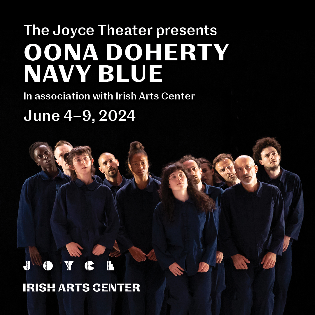 Set to an eclectic soundtrack of compositions by Sergeï Rachmaninoff and electronic music composer Jamie xx, Oona Doherty's NAVY BLUE at @TheJoyceTheater traces a line from past to present while urgently appealing for societal change. 

🎟️ joyce.org/performances/9…