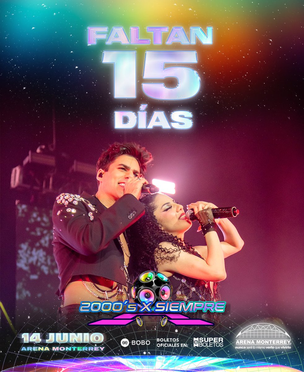 lanuevabanda_of's tweet photo. ¡Faltan 15 DÍAS Monterrey! 🙌🏻⚡️🎸 https://t.co/ZqpYwNrtYQ https://t.co/uJlhmKmp0d