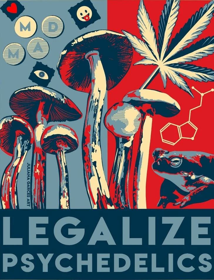 Just #LegalizeIt already 🍄🌱 Art by Juliana Garces