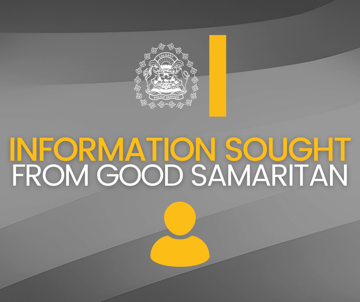 🔎 INFORMATION SOUGHT 🔍 Investigators are looking to speak with a Good Samaritan who may have information regarding an attempted murder in downtown Calgary in mid-May. 📍 At approx. 1:45 a.m., on Friday, May 17, 2024, police responded to the 0 to 100 block of Third Avenue S.E.