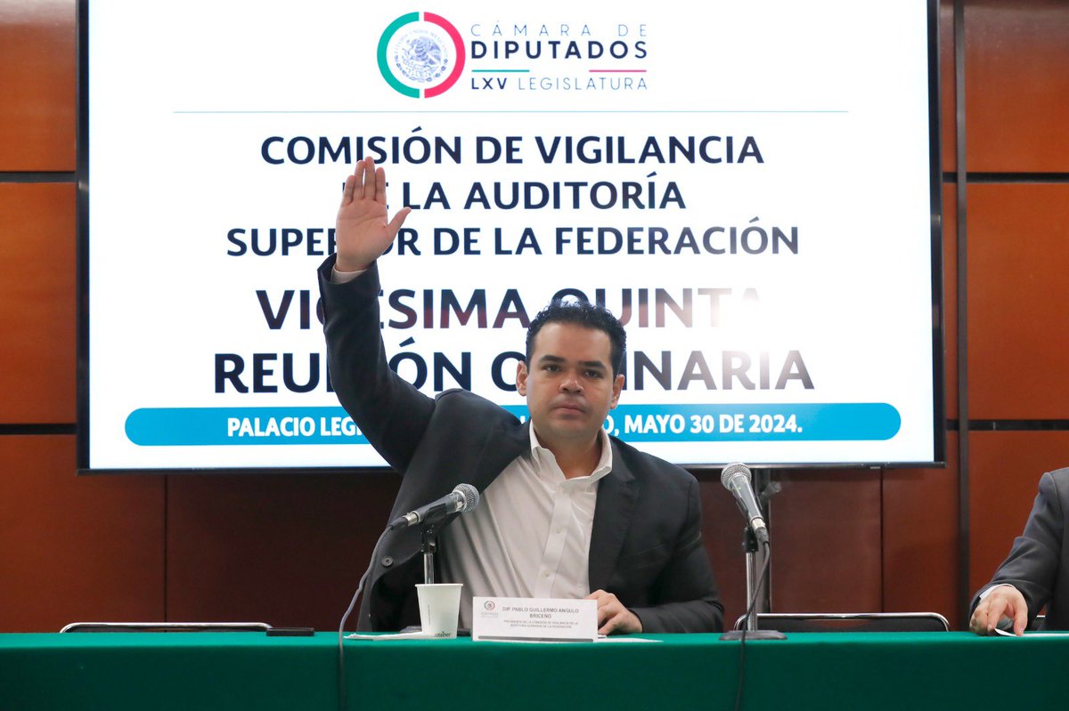En la Cámara de Diputados llevamos a cabo la Vigésima Quinta Reunión Ordinaria de la Comisión de Vigilancia de la @ASF_Mexico. Hasta el último día de la legislatura continuaré trabajando por el uso correcto de los recursos públicos.