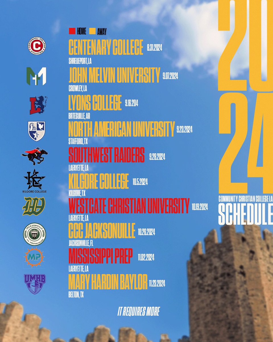 _CoachLou_'s tweet photo. Recruiting was a blast , but now we turn the page into the summer portion of practice!
I ask that you come out and support Louisiana’s only Junior College football program, and cheer on the amazing young men as they develop on the field and off .
#ItRequiresMore https://t.co/mRH6zCzrri