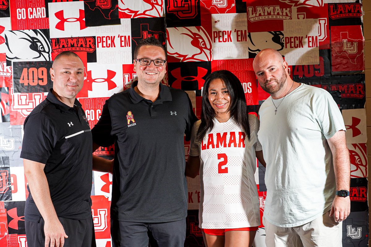 Beyond blessed to announce my next chapter will be at Lamar University! Super excited to be apart of something special❤️ Thank you Lamar coaches for believing in me‼️