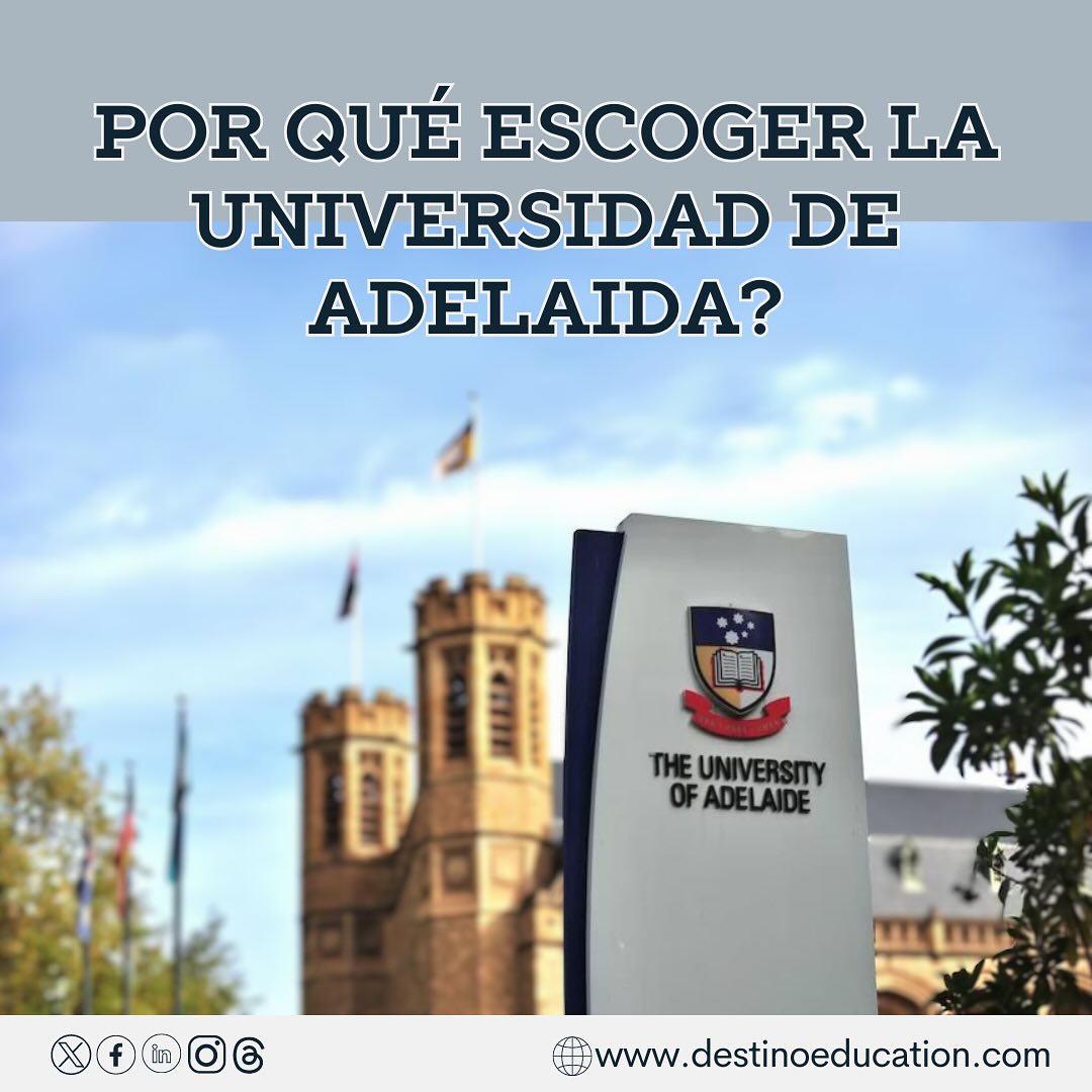 DestinoAUS's tweet photo. Cuáles serían tus razones? Acá están 📷 de las nuestras para estudiar en @uniofadelaide 📷📷
#studysa #southaustralia #masters #mexico #uniofadelaide #uniofadelaideaustralia #adelaide #mastersdegree #estudiaenelextranjero https://t.co/JyFuhR8s4q