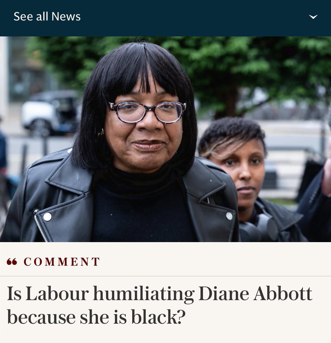 No. It’s because she’s thick and a fucking liability