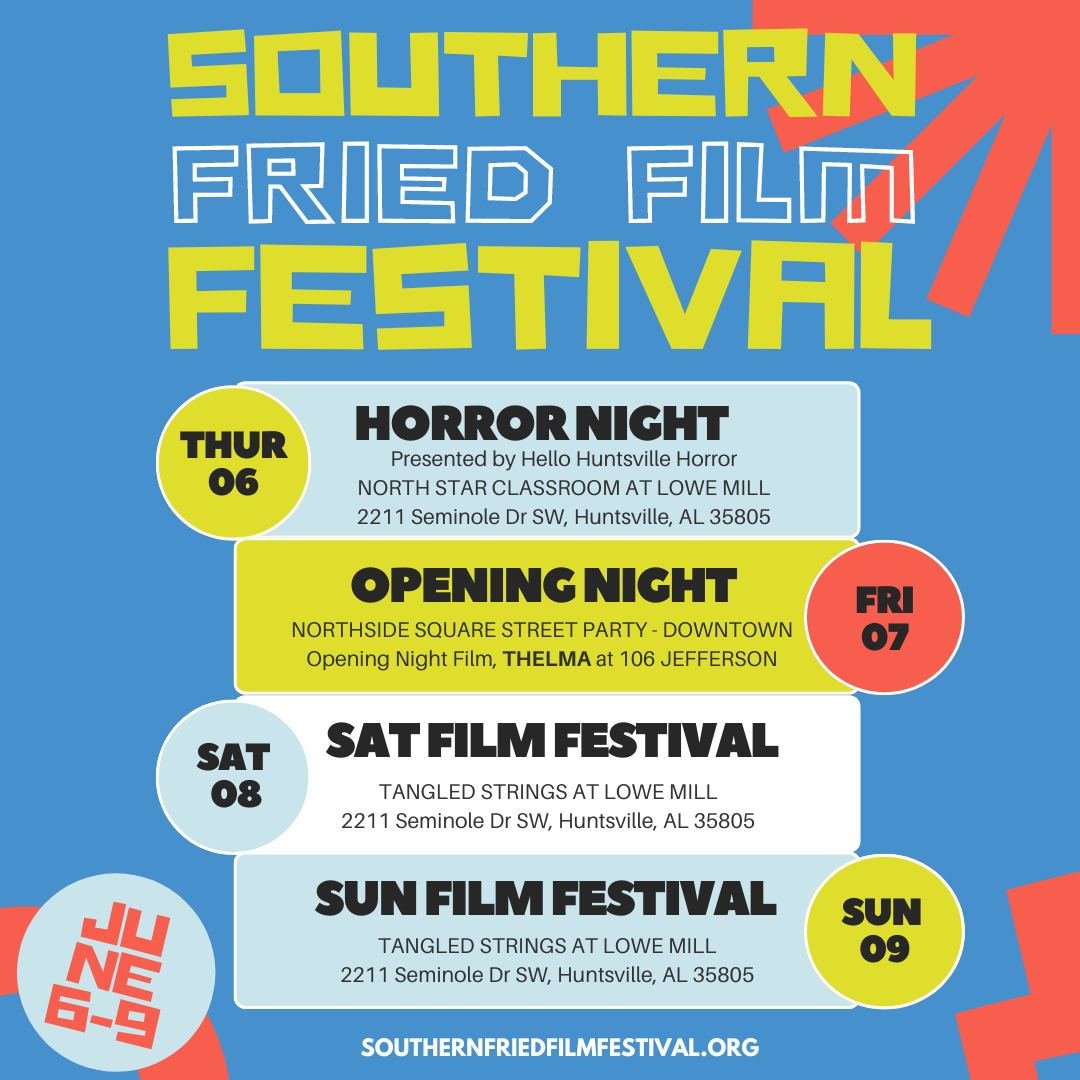 We're honored to be the Closing Night Film of <a href="/SFFFest/">Southern Fried Film Festival</a>! If you'll be in Huntsville next weekend, come through and join us at @LoweMillArts. Tickets are now on sale: bit.ly/4e0pkAe
