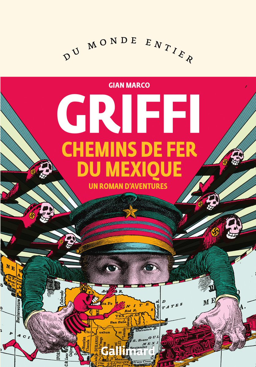 #Critique « On peut se réjouir du fait qu’il existe encore en Europe des artistes capables de miser tout sur la puissance de l’imaginaire et sa folie. » 📖 'Chemins de fer du Mexique' de G. M. Griffi ➤ gallimard.fr/Catalogue/GALL… 🗞️En @AttendantNadeau 👉 en-attendant-nadeau.fr/2024/05/28/un-…