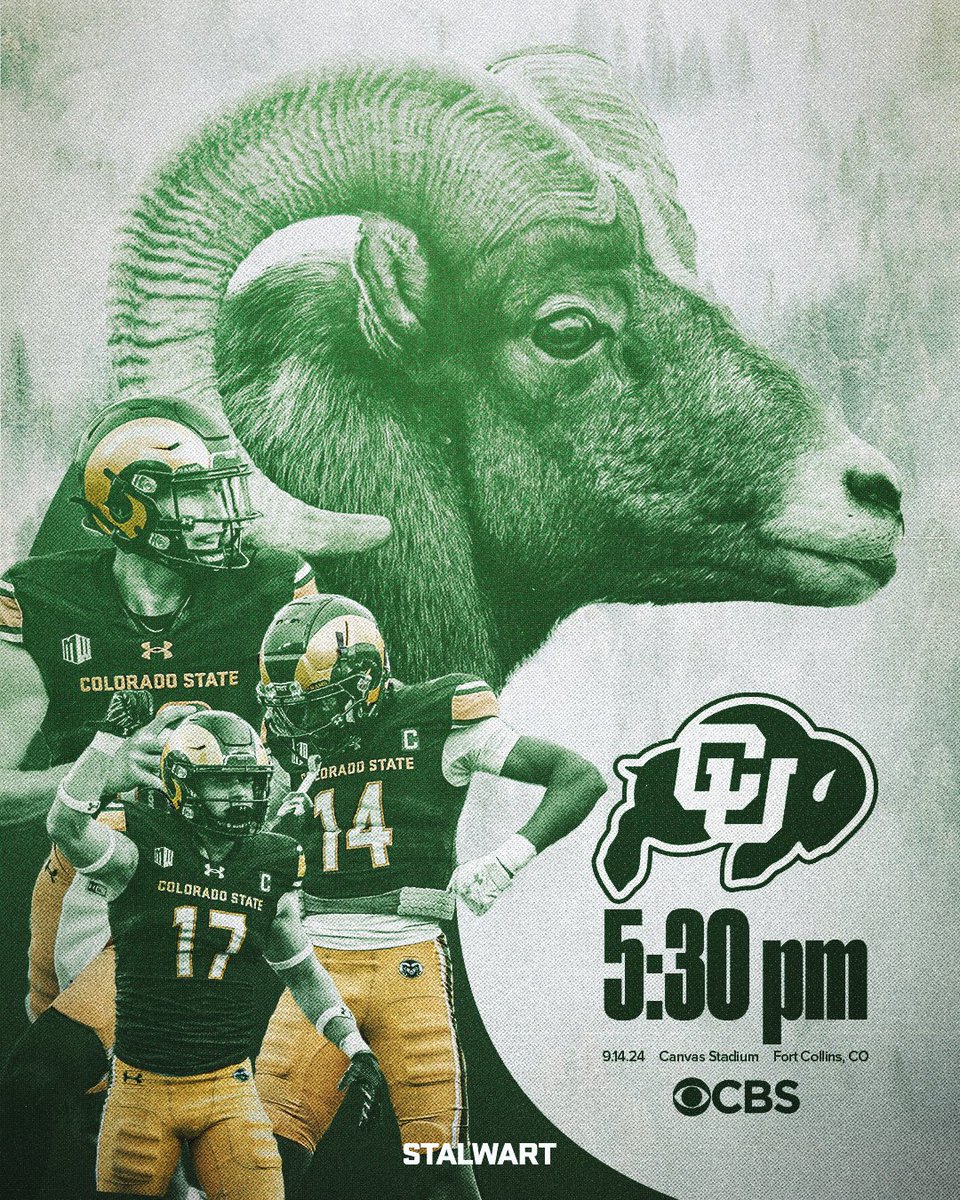 Showdown in 𝐎𝐔𝐑 𝐇𝐎𝐔𝐒𝐄🏠

We'll take on the Buffs at 5:30 p.m. 9/14 at 𝗵𝗼𝗺𝗲. 

📝 csura.ms/3WXM0ek

#Stalwart x #RamGrit🐏