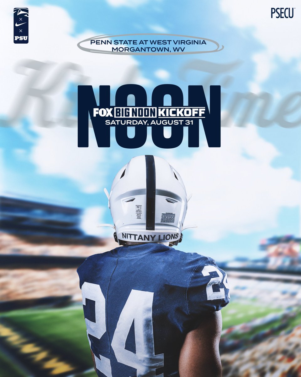 Game 01
Morgantown, WV

#WeAre