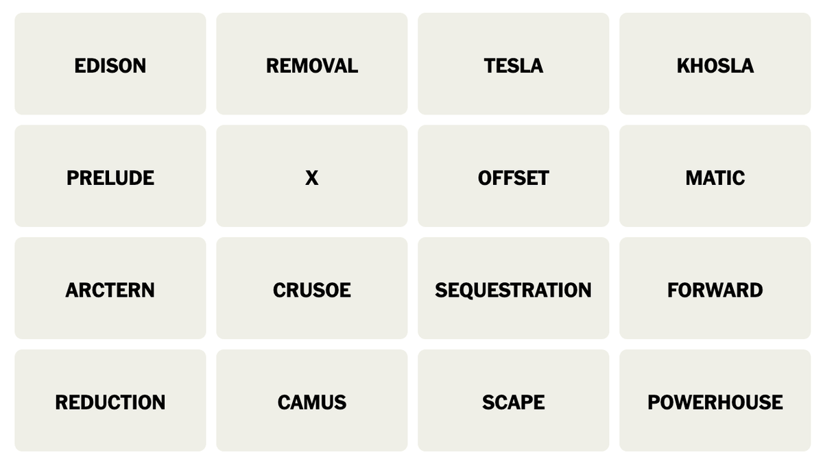 Big fans of games over at <a href="/_LatitudeMedia/">Latitude Media</a>... introducing our newest brain-child, our take on NYT Connections. give it a whirl 🎲 and tell us if you get a perfect score &amp; we'll enter you into a raffle to win Latitude Media merch, designed by yours truly
custom-connections-game.vercel.app/bFj6d8Q870grht…