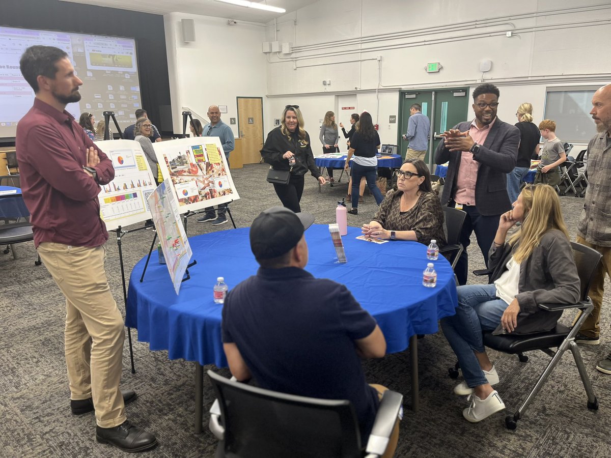 devonsmith67's tweet image. High engagement combined with deep learning and integrated curriculum designs at the recent Project-Based Learning Teacher Cohort Exhibition of Learning.  Teachers joyfully shared their transformative experiences with PBL design and facilitation! @SMMUSD