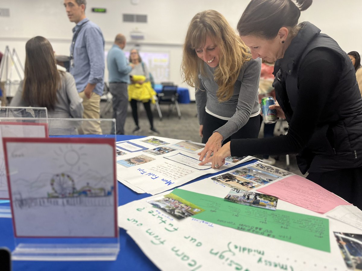 devonsmith67's tweet image. High engagement combined with deep learning and integrated curriculum designs at the recent Project-Based Learning Teacher Cohort Exhibition of Learning.  Teachers joyfully shared their transformative experiences with PBL design and facilitation! @SMMUSD