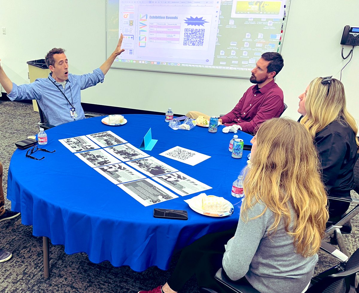 devonsmith67's tweet image. High engagement combined with deep learning and integrated curriculum designs at the recent Project-Based Learning Teacher Cohort Exhibition of Learning.  Teachers joyfully shared their transformative experiences with PBL design and facilitation! @SMMUSD