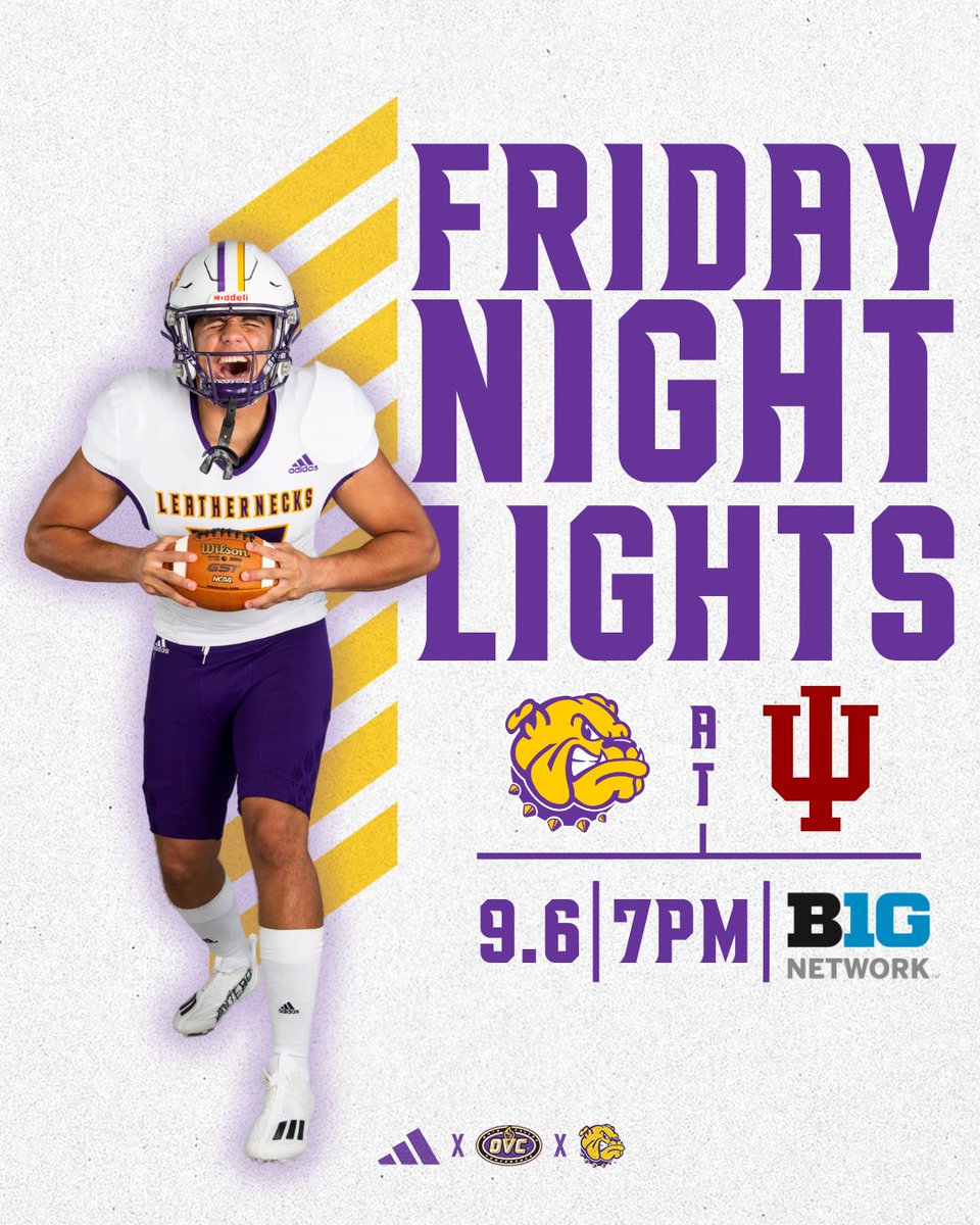 🚨 𝐆𝐀𝐌𝐄 𝐓𝐈𝐌𝐄 𝐀𝐍𝐍𝐎𝐔𝐍𝐂𝐄𝐃 🚨

The 'Necks will take on the Hoosiers of IU at 7:00 pm ET (6:00 pm CT) in Bloomington on Friday, September 6, on the Big Ten Network.

#GoNecks | #OneGoal | #ECI