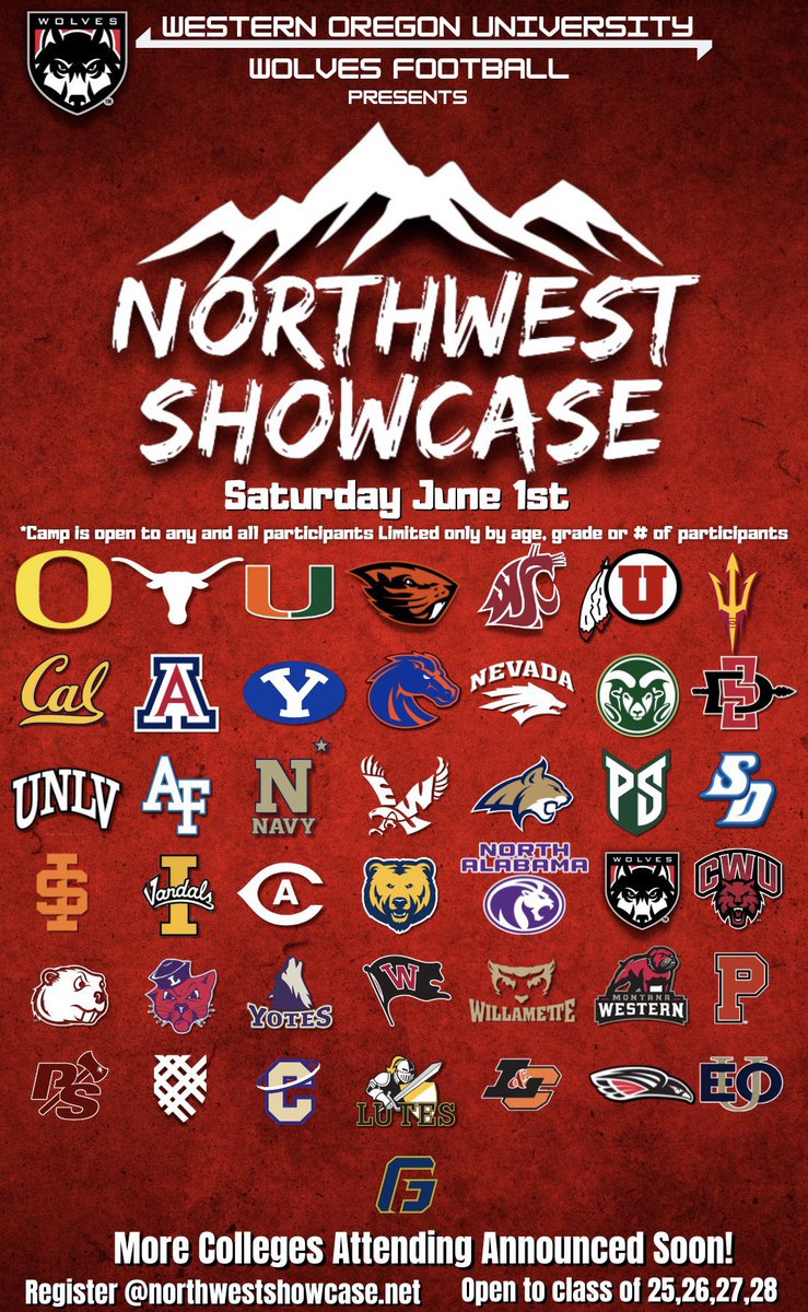 I will be attending the @THENWSHOWCASE this Saturday Session 2! @AndrewNemec @B12PFootball @BrandonHuffman @TheMatt_V