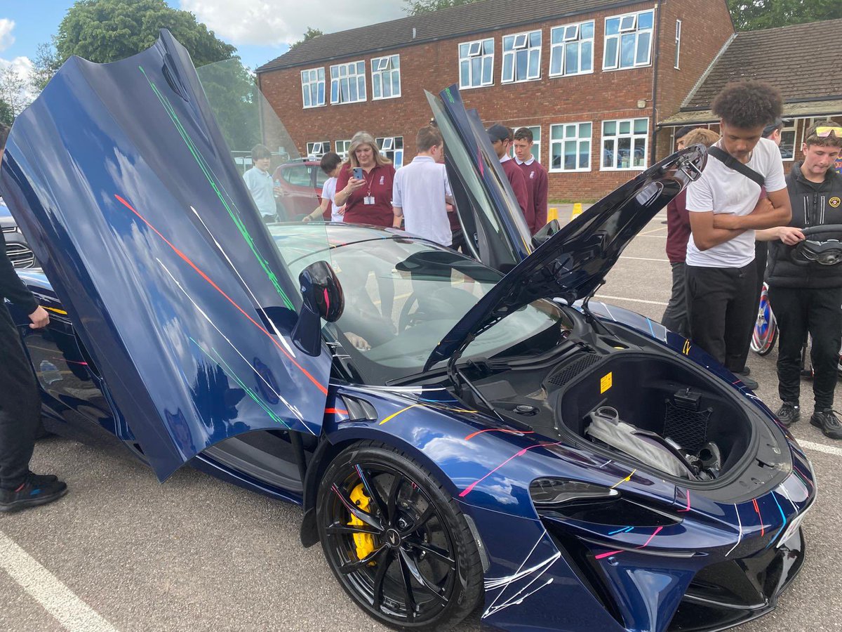 StonyDean's tweet image. Half term ended with a #stem day organised by the Science department. Activities included Forensic investigations, building a Hawker Hurricane with @shuttleworthtrust, a @McLarenF1 car workshop and more with a theme of ‘back to the future’ #sciencetechnologyengineeringmaths