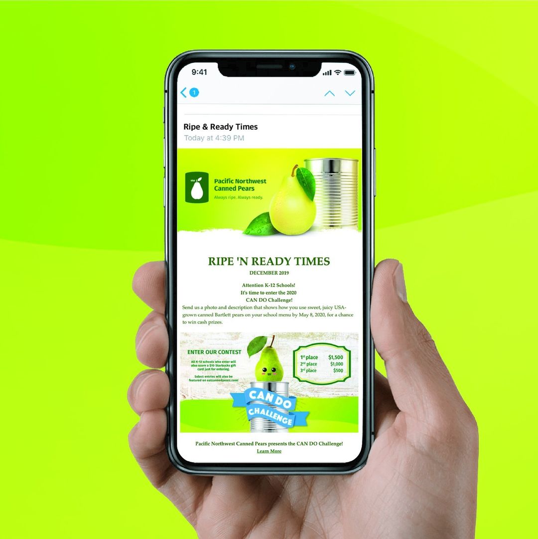 Reminder for foodservice pros: Summer is a great time to catch up on reading or adding to your recipe collection! Sign up for the Ripe n’ Ready Times newsletter before our June issue goes out! eatcannedpears.com/newsletter/
