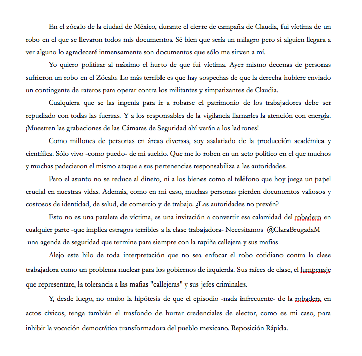 FBuenAbad's tweet photo. Para mí la ruta transformadora es Clara. El reto es enorme. @ClaraBrugadaM Propongo una reflexión: https://t.co/R3on10Tf1z