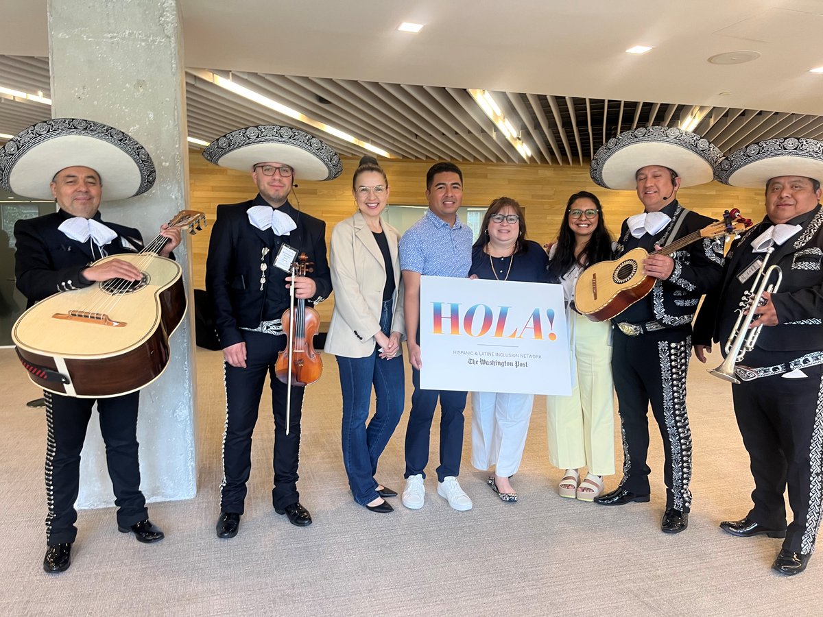 We sure do! Happy first anniversary to HOLA! our Hispanic &amp; Latine Inclusion Network who provides development opportunities, collaborative activities, and a space for meaningful conversations among Hispanic and Latine Posties + allies. #washpostlife