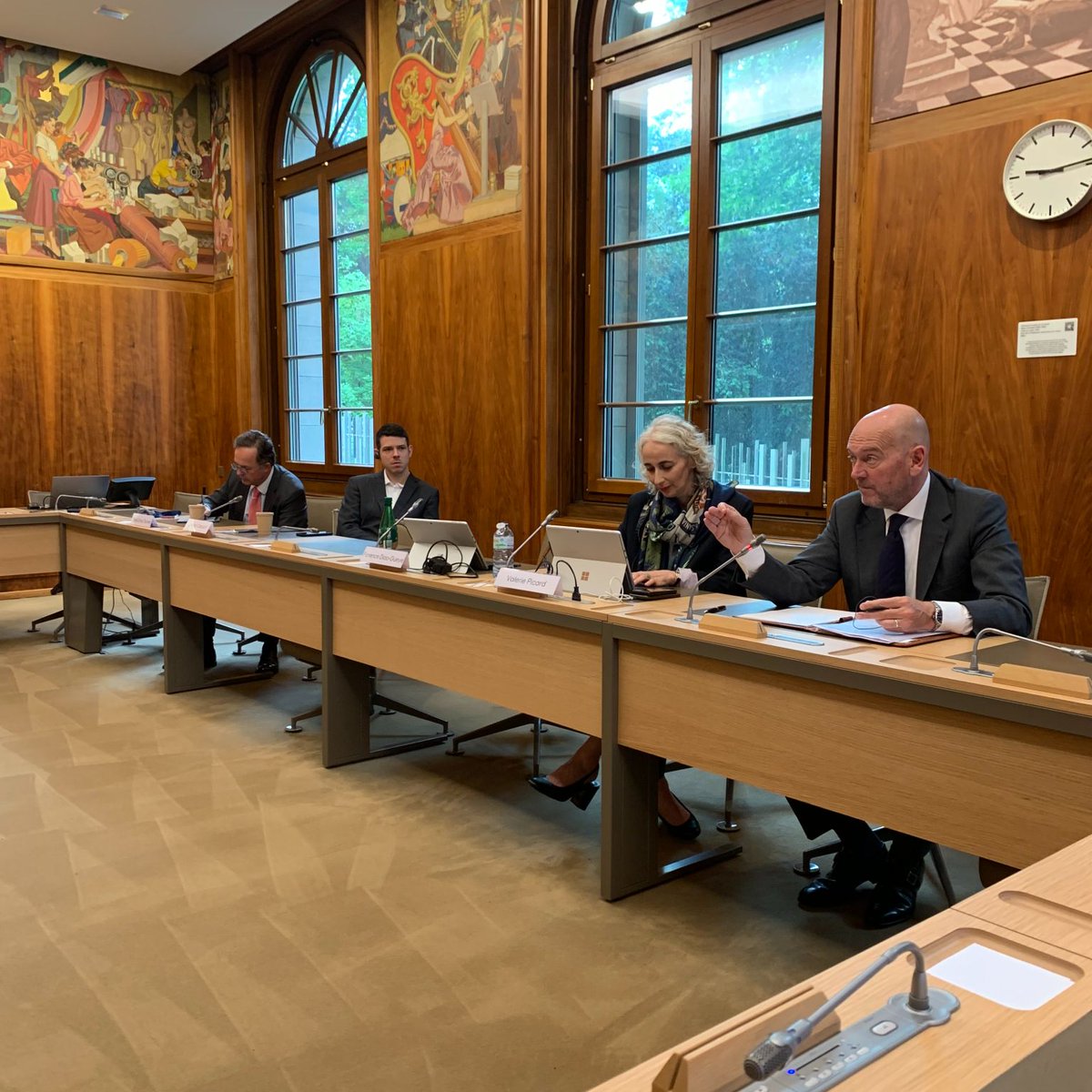 Recently, our Global Trade & Investment Policy Commission Meeting convened to focus on the most pressing issues facing the global trading system & discussed ICC's engagements on #digitaltrade, E-Commerce Moratorium, #trade & environment, WTO reform. More: bit.ly/3Vc3EJS