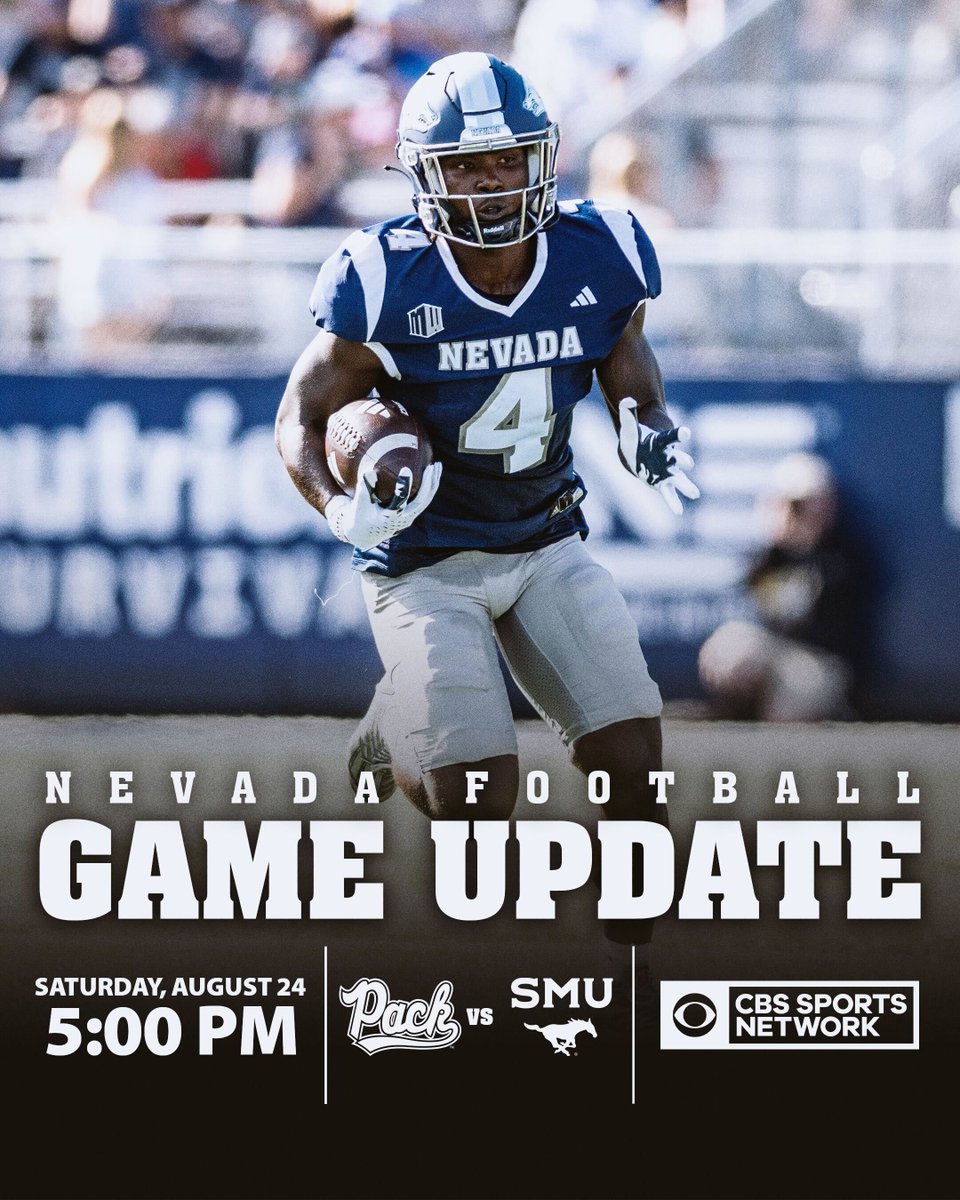 𝐆𝐚𝐦𝐞 𝟏 😤

Be there. 

🎟️ NevadaWolfPack.com/DriveFor25

#BattleBorn | #DriveFor25