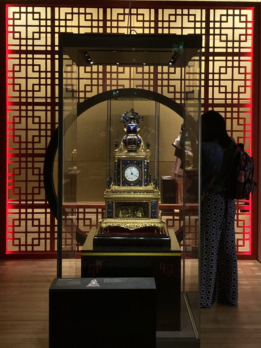 tulliafraser's tweet photo. Saw the glittering Zimingzhong exhibition at the @sciencemuseum and joined the Grand Yaji symposium, part of the Communicating Time &amp; Culture project. Grateful for the chance to give a quick talk (and glean interesting insights) on the astronomical clock here at @DU_Collections. https://t.co/LneNdwiQKd