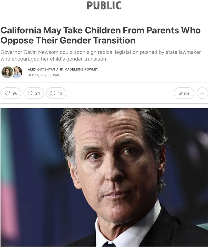What should parents in California do?