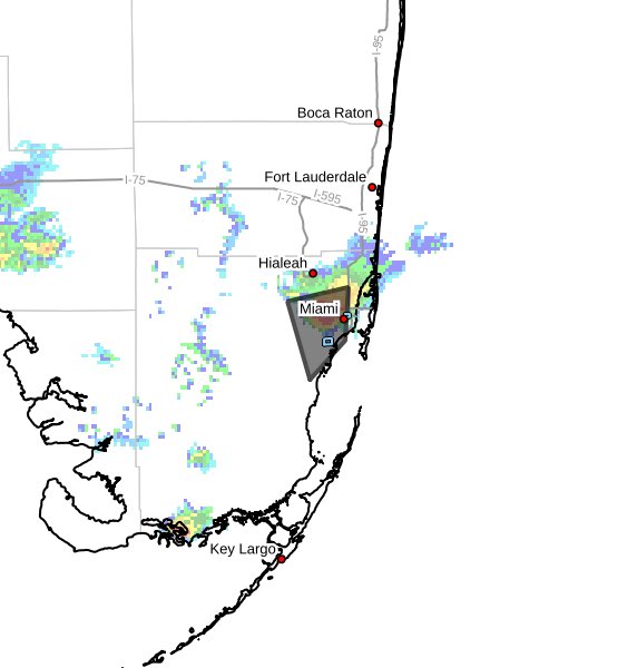 ALL CAMPUSES - SEVERE THUNDERSTORM WARNING until at least 3:00 PM. 60+ mph winds possible. Move indoors immediately. Critical updates at Facebook.com/umiamienn