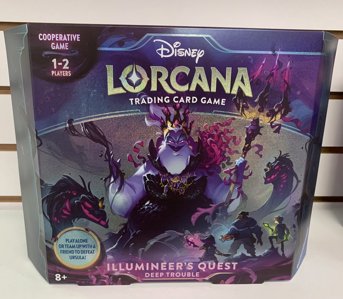 Just picked up the co-op Illumineer's Quest Lorcana set at @Poke_NOLA. They have a great selection of Lorcana items, and tons of Pokémon TCG merchandise. Glad to help support small local businesses. #StandOnBusiness