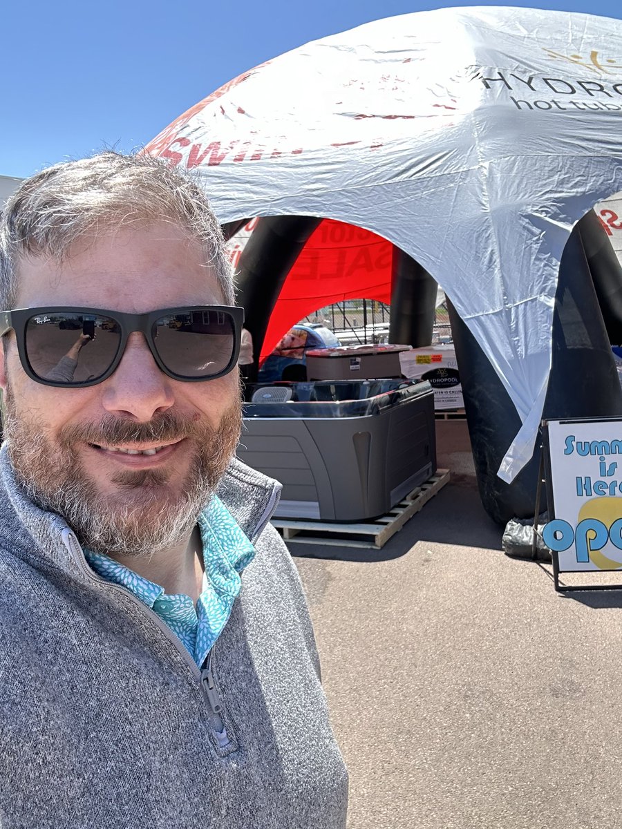 My face, imploring you to purchase a new hot tub from my friends at Live for Today Pools and Saunas in Stratford and Summerside.  Best deals of the year! @LiveForTodayPEI  on today until 5p - tmr and sat 10-5!