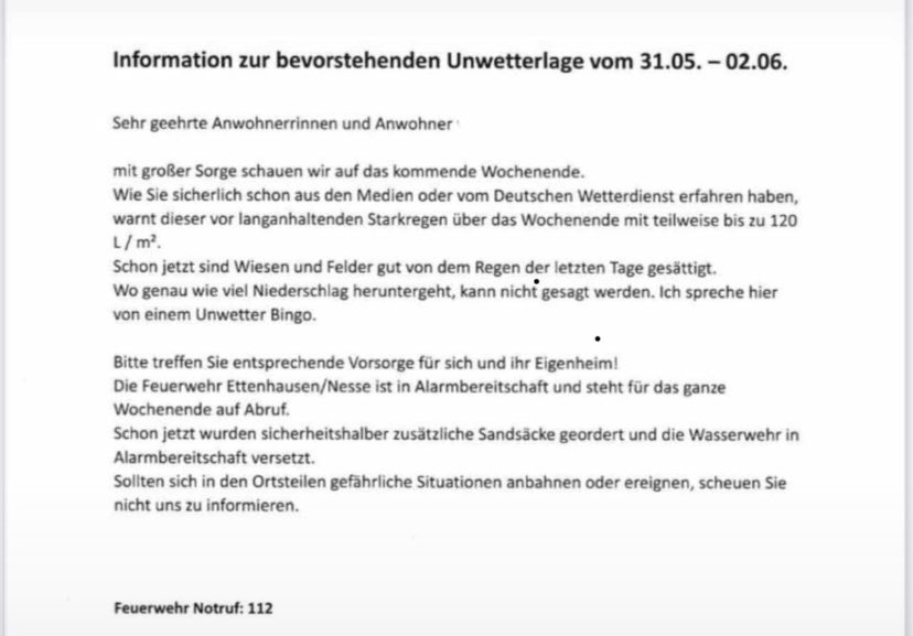 Bitte treffen Sie Vorsorge, wenn es Ihnen möglich ist! 🙏 Gilt für einige Bundesländer! #Unwetter #Unwetterwarnung