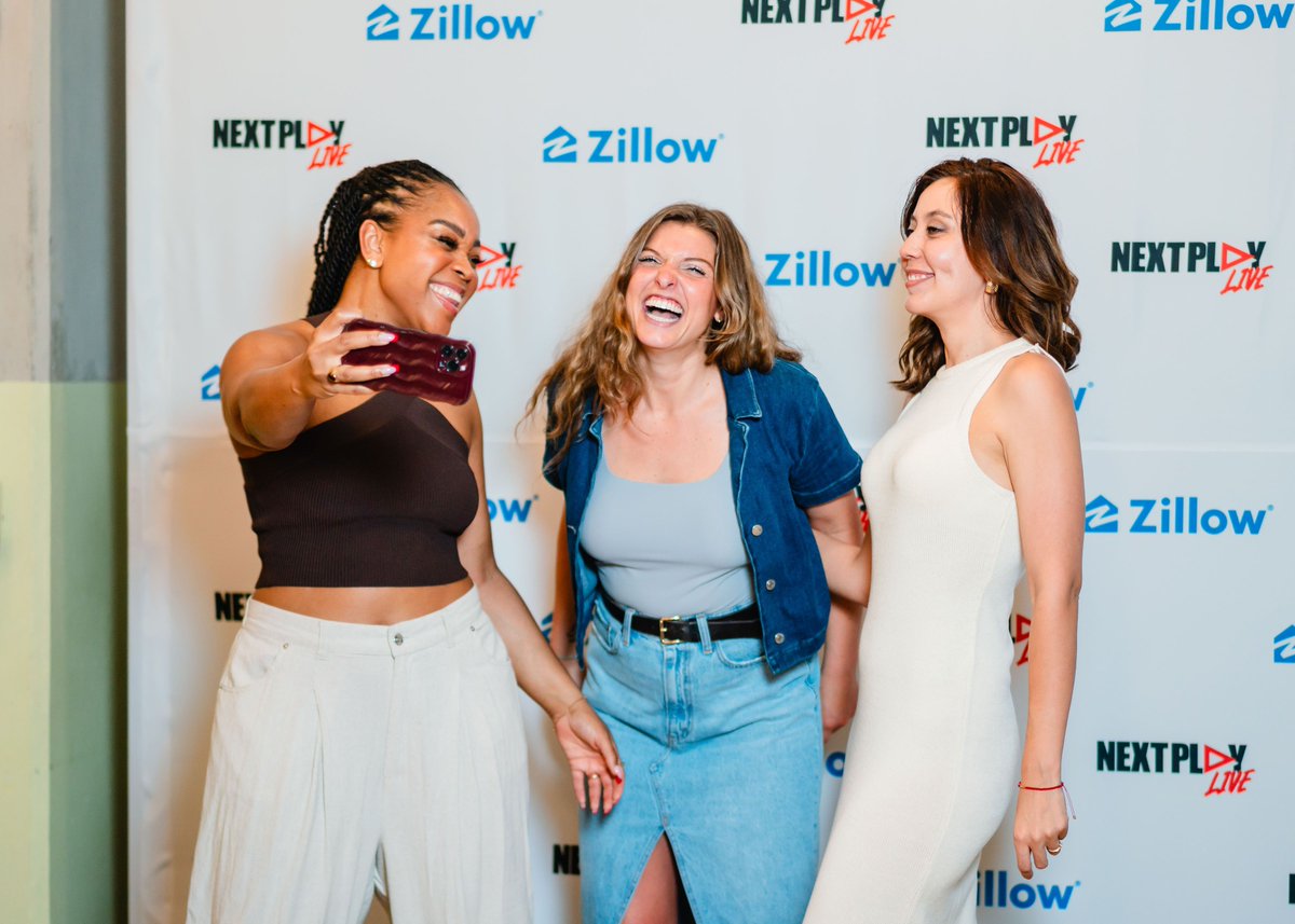 Nextplay_LIVE's tweet photo. We appreciate @zillow for their ongoing partnership and support. They have been a top event partner, co-creating engaging event activations and hiring talent from untapped markets like Miami and Mexico City. Special thanks to CEO, Rich Barton, and VP of TA, Roz Francuz-Harris. https://t.co/mnDSU91pp6