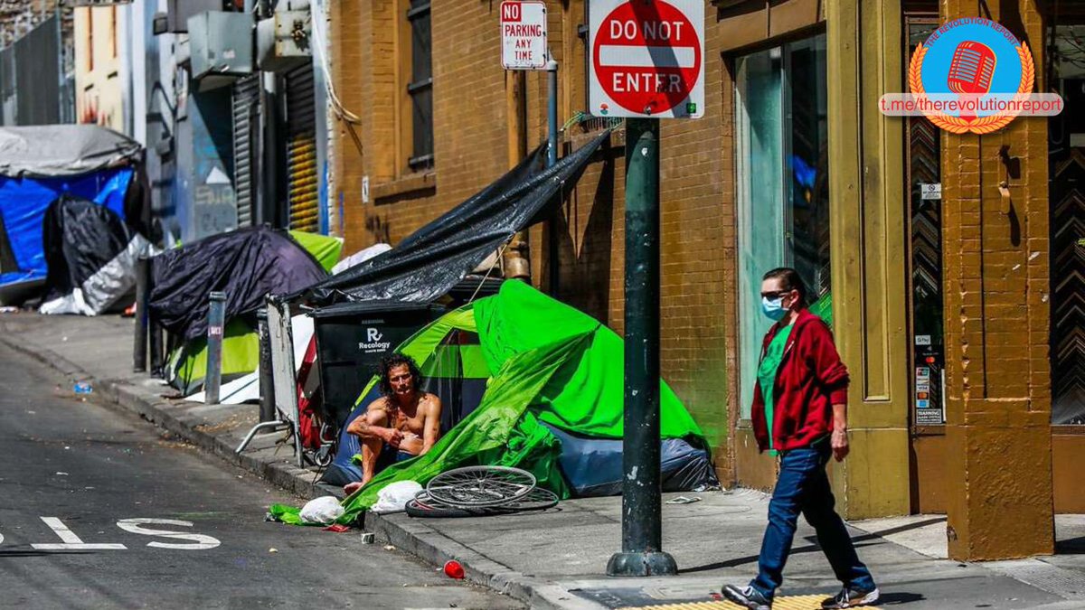 🇺🇸😪⛺IN U.S., HOMELESSNESS HITS 16-YEAR HIGH 

China's State Council Information Office released the 2023 Report on #HumanRights Violations in the #UnitedStates, highlighting a 16-year peak in #homelessness with over 650,000 people affected and revealing severe issues like