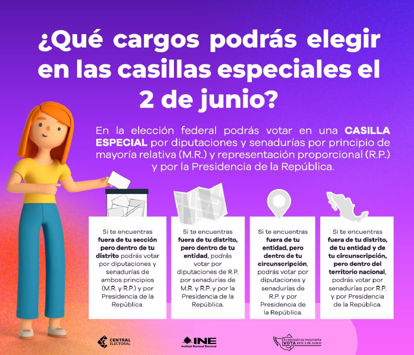 🗓️ Este domingo #2DeJunio incluye en tus planes salir a votar. ¡Participa y forma parte de las decisiones del país en estas 
#Elecciones2024MX 🗳️! ine.mx
