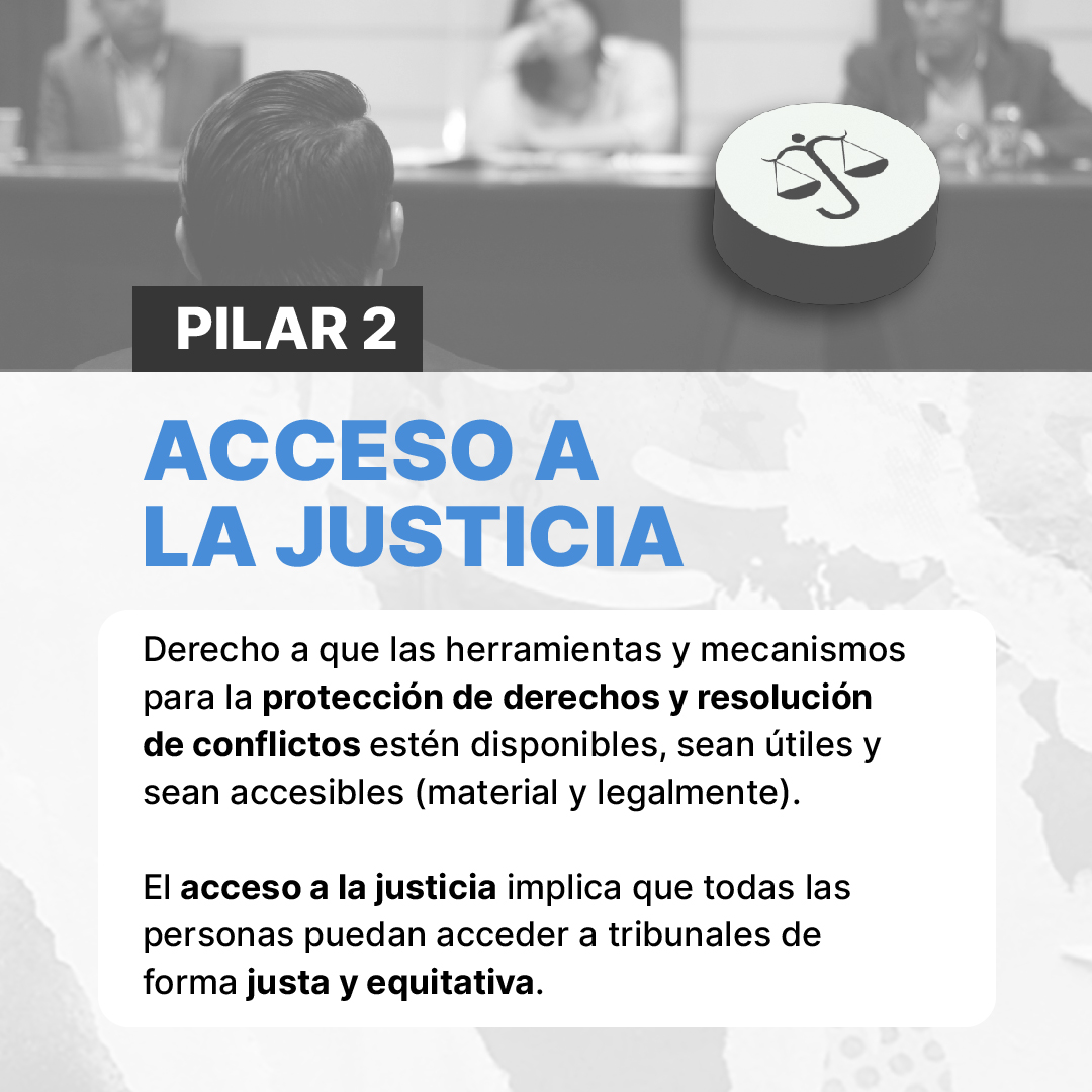 BeJust_org's tweet photo. Conoce el segundo pilar sobre el que trabaja Be Just: Implica que los mecanismos para que se reconozcan y protejan derechos estén disponibles y se resuelvan pacíficamente los conflictos. #AccesoALaJusticia #derechos #BelieveInJustice #BeJust https://t.co/2KMih6NOhe