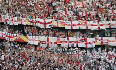 EnglandOnOurWay's tweet photo. That first “Bukayooo..” ringing around the Veltins-Arena is gonna hit hard 🎶 https://t.co/61OCBlSybC