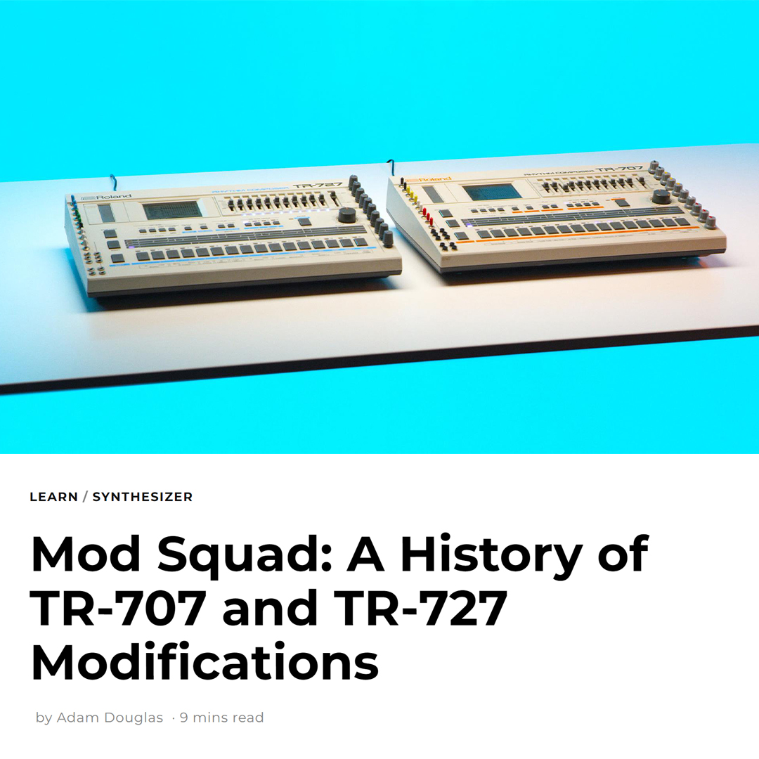 The TR-707 and TR-727 drum machines are more than just coveted vintage units. Learn about the ways in which modders have made them their own. 

Read more on Roland Articles- articles.roland.com/mod-squad-a-hi…

#tr707 #tr727 #roland #drummachine #musicproducer