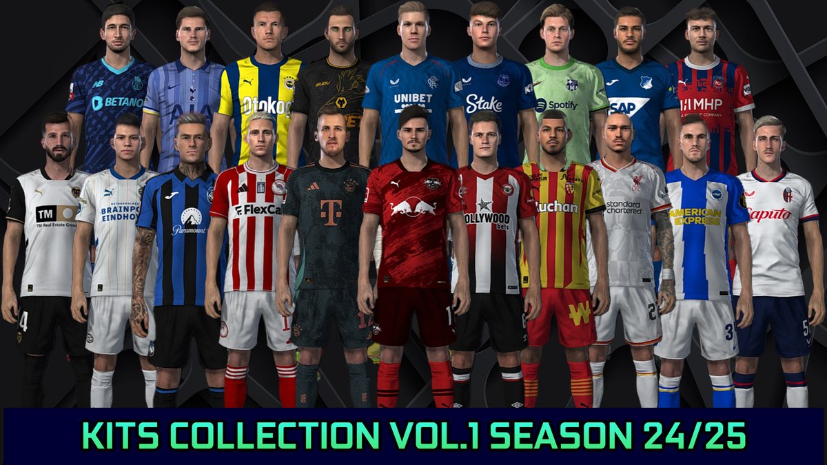 PES 2021 Update Kitpack 2024 v1 by All Makers
pes-files.ru/pes_2021_updat…

Updated 2024 kits for #PES2021

#eFootball2024 #eFootball2022 #eFootball2023 #PES2021 #eFootball #eFootbalPES2021 #PES2022 #PC #PS4 #PS5 #pesfiles #PES