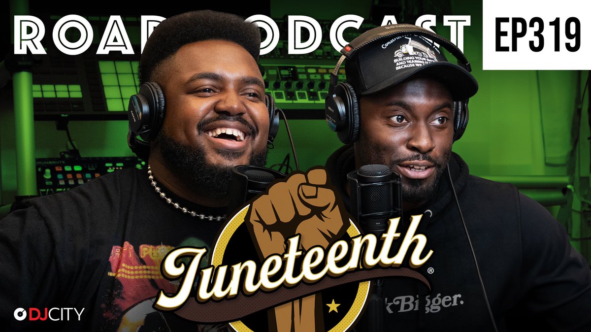 NEW EPISODE #319: “How The Biggest Juneteenth Party Almost Didn’t Happen“ Feat. @ShowcaseMontana + @DJFlygerian available now on YOUTUBE🔴! Watch Full Episode Here: youtu.be/lXFXcP_8DEg?si… Presented By @DJCity