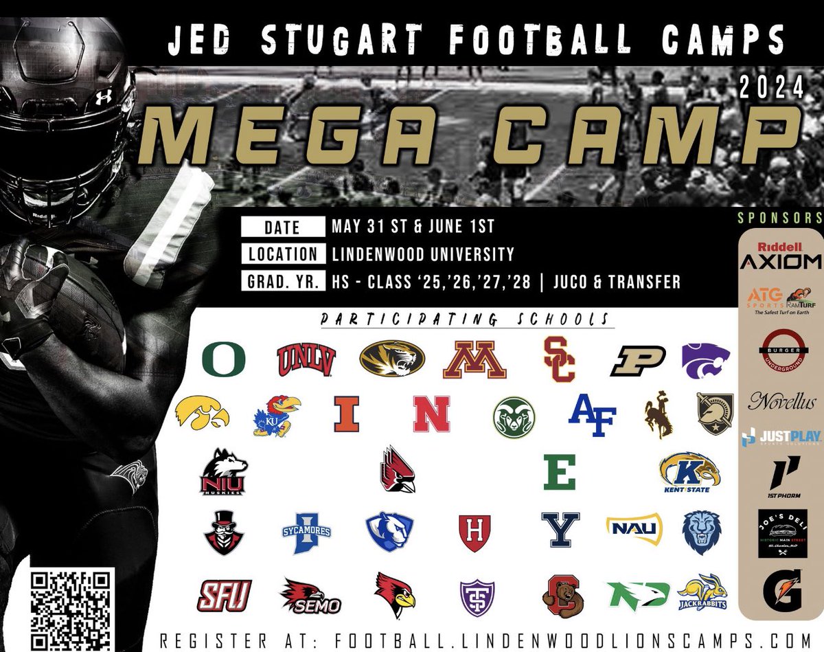 I will be at Lindenwood mega camp this Saturday, June 1st! Looking forward to compete.