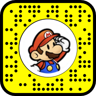 NintendoAmerica's tweet photo. Have your selfie take flight with this #PaperMarioTheThousandYearDoor Snapchat Snaplens!

To use:
⭐ Open up Snapchat 
⭐ Point the camera at the code to scan
⭐ Have fun and share with friends https://t.co/PXvf48yW46