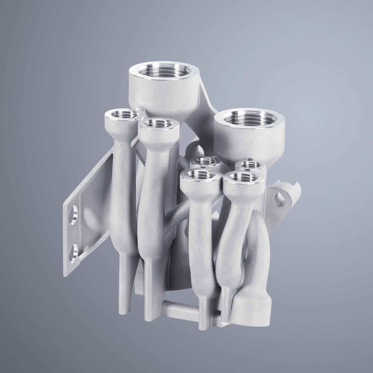 TRUMPF Inc. (@trumpfinc) on Twitter photo 💡 Revamping the hydraulic manifold with #AdditiveManufacturing!
Integrated within TRUMPF laser systems and designed to distribute cooling water; the 3D-printed component uses up to 60% less material compared to the conventional design. 
All the details: bit.ly/3Vm4HqQ 💡 Revamping the hydraulic manifold with #AdditiveManufacturing!
Integrated within TRUMPF laser systems and designed to distribute cooling water; the 3D-printed component uses up to 60% less material compared to the conventional design. 
All the details: bit.ly/3Vm4HqQ