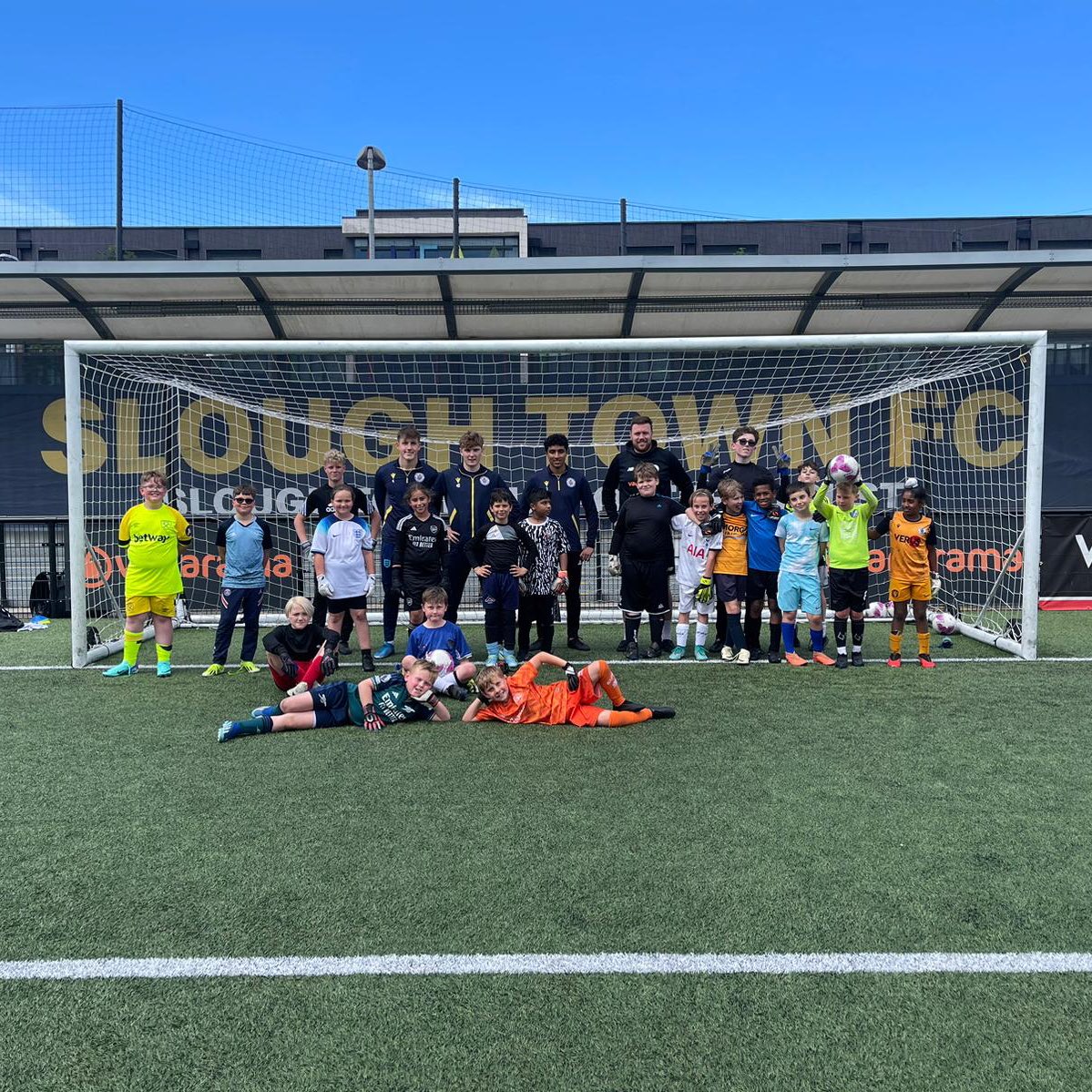 Day 1 of our May half term football camps ✅ #OneSlough